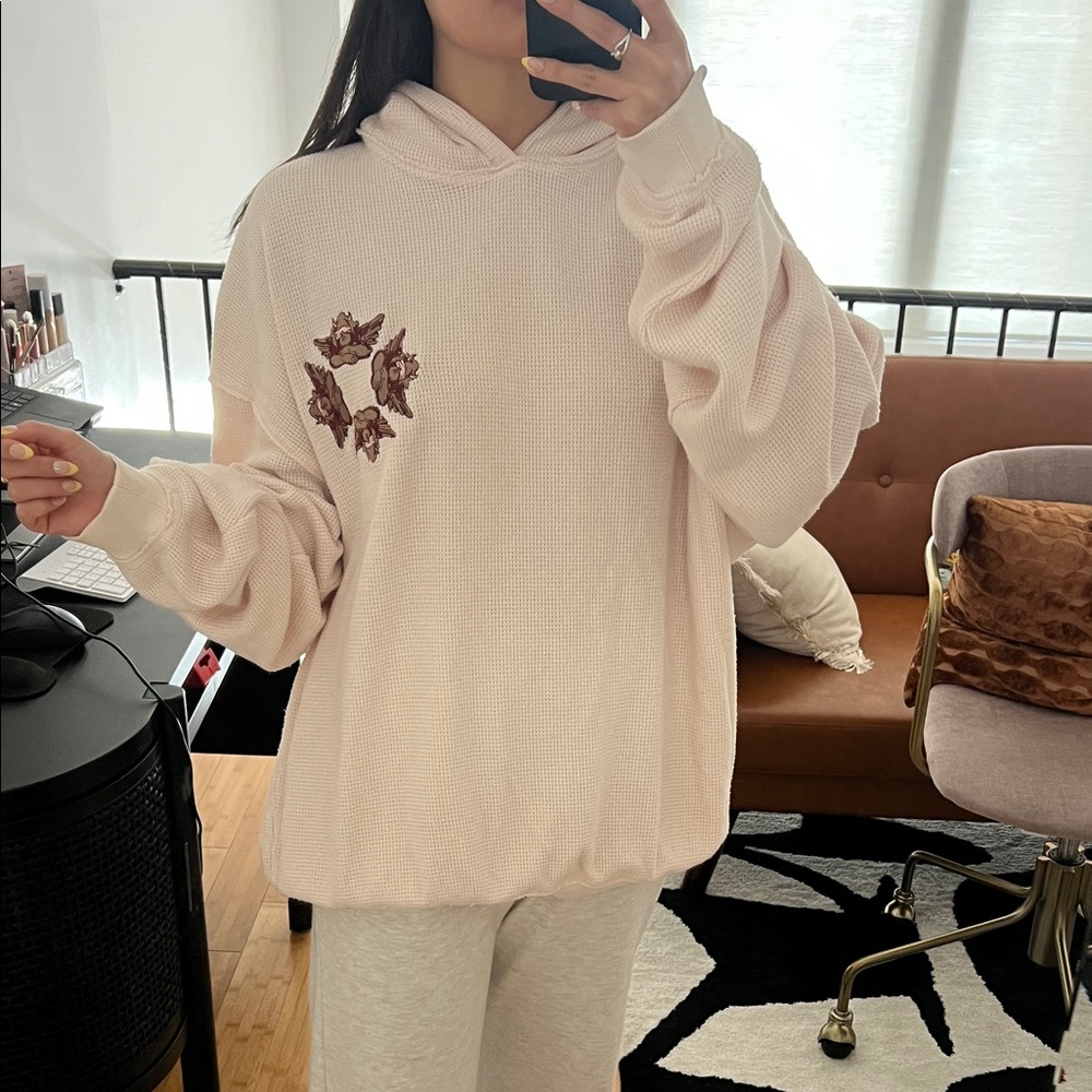 Boys Lie Waffled Hoodie